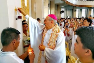 Réouverture de la cathédrale Notre-Dame du Mont-Carmel à Jolo, aux Philippines