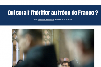 Enfin un sujet sérieux dans Libé