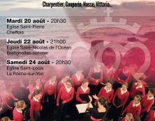 20-22-24 août : Tournée de concerts Kaïre Maria en Vendée