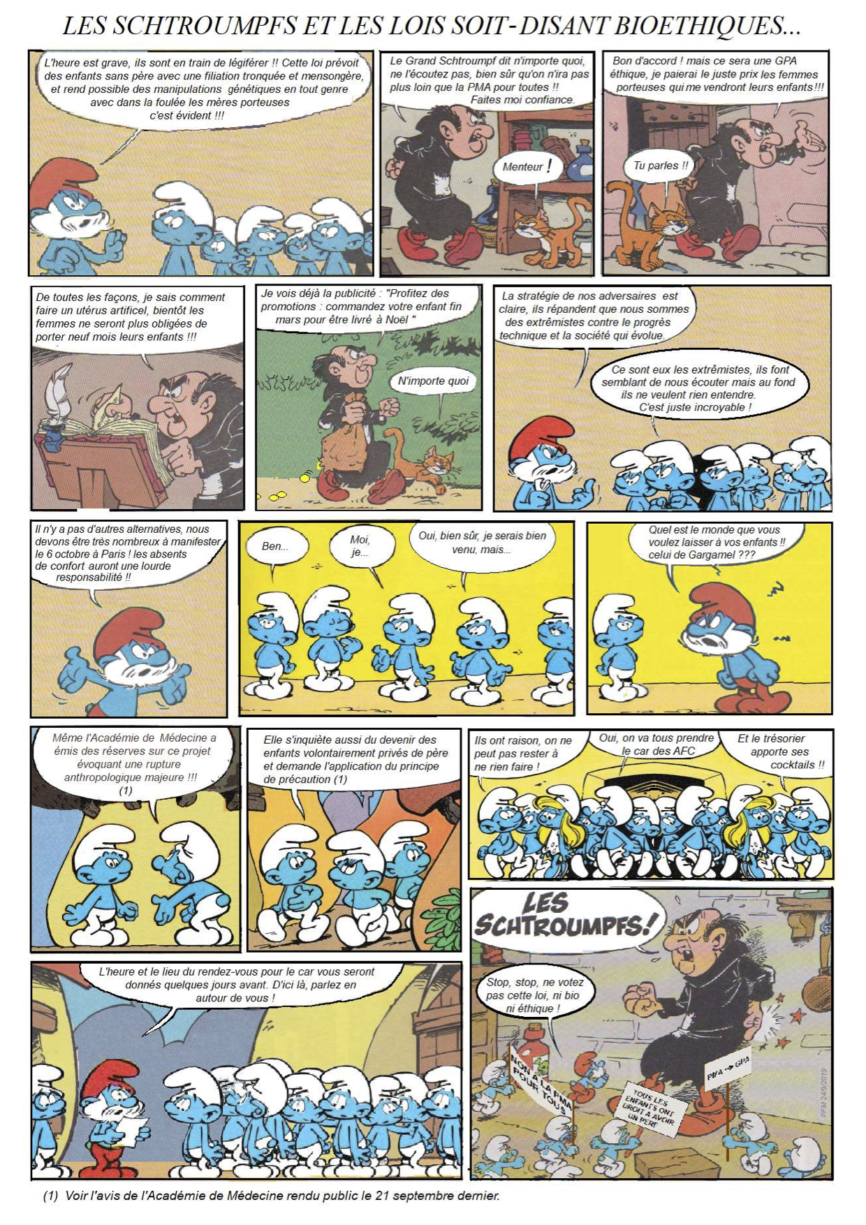 C'était aujourd'hui ! - Page 8 Schtroumpfs-et-loi-bioethique