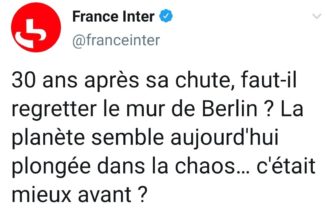 Ils regrettent l’URSS et le Mur de Berlin