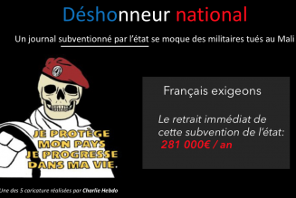 Le Chef d’Etat-Major de l’Armée de Terre vs Charlie