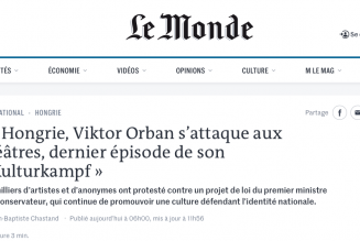 Quand les médias s’attaquent à Orban, ils oublient de regarder comment la France fonctionne…