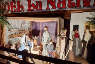 Le “village de Noël” des Tuileries