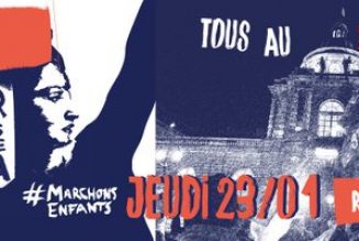 3e manifestation devant le Sénat ce soir