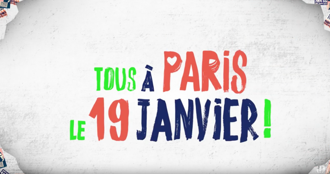 Tous à Paris le 19 janvier !
