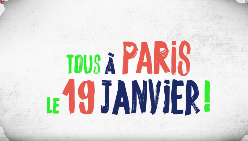 Tous à Paris le 19 janvier !