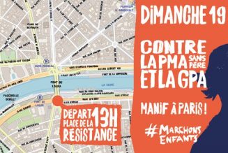 19 janvier : départ de la manifestation place de la Résistance à Paris