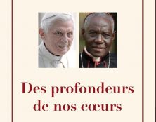 Remerciements au cardinal Sarah