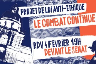 Loi de bioéthique : le sénat votera le 4 février. Rassemblement à 19h