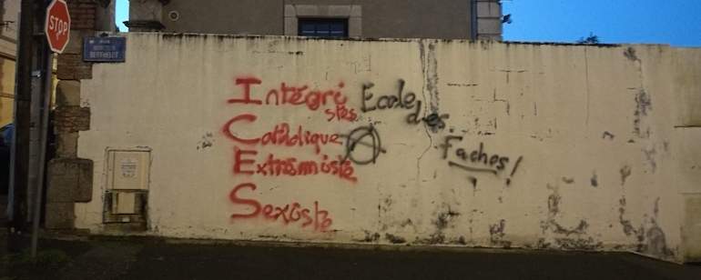 Ecrivez au maire de La Roche sur Yon pour dénoncer l’anti-christianisme qui se répand dans la ville