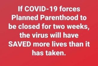 L’avortement tue plus que le virus!