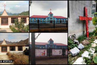 Les croix supprimées des églises en Chine