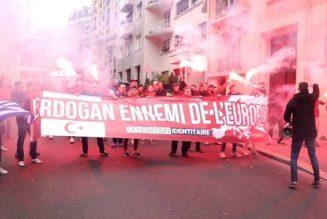 Génération identitaire dénonce la politique agressive d’Erdogan