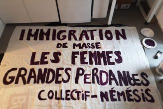 Journée internationale de lutte pour les droits des femmes : le collectif Némésis dénonce l’immigration