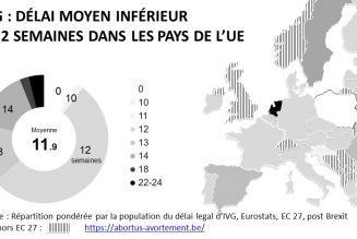 La proposition de loi permettant l’avortement à 18 semaines sera votée jeudi au parlement belge