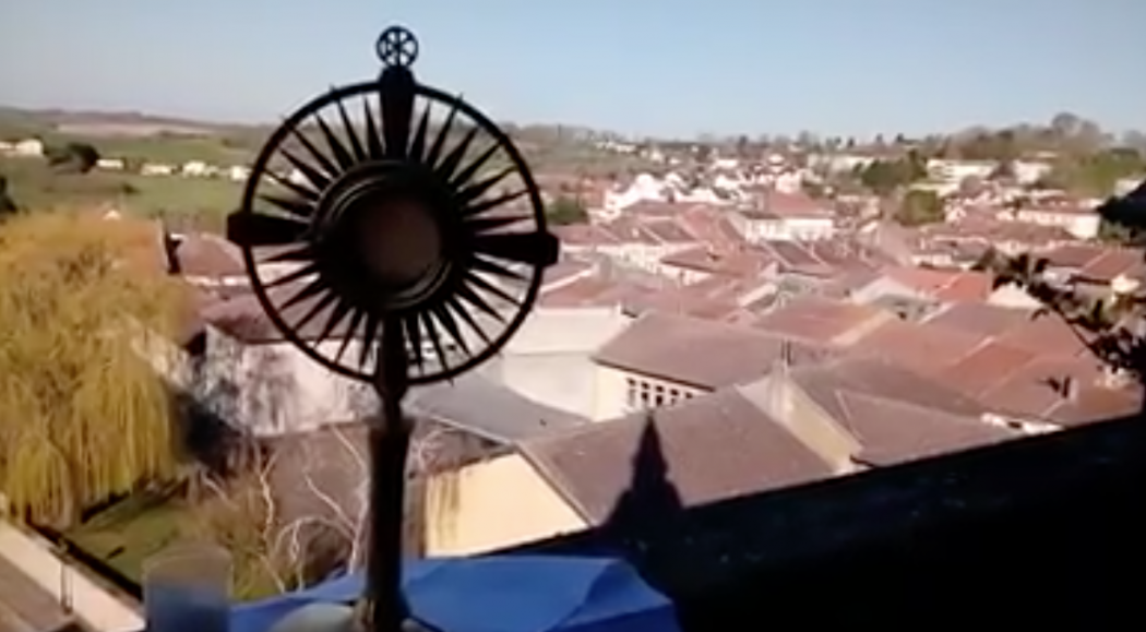 Bénédiction de la ville de Morhange en Moselle