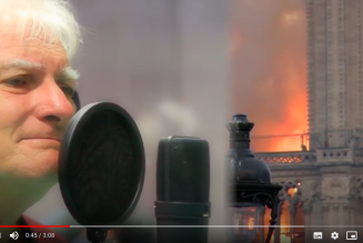 Notre-Dame en flammes