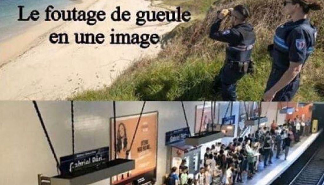 Et on respecte les gestes barrières…