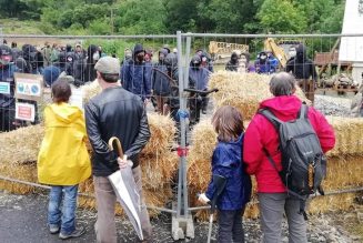 Occupation illégale du chantier du site Notre Dame des Neiges à Saint Pierre de Colombier