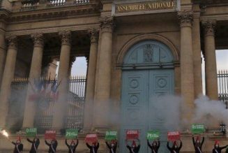 Bioéthique : le gouvernement tente de passer en catimini, Marchons Enfants réplique devant l’Assemblée Nationale