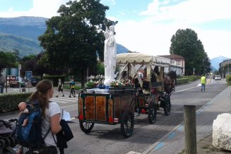 Passage du pèlerinage du M de Marie les 18, 19, et 20 Juin à Lyon