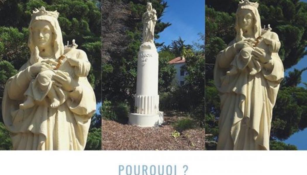 Noirmoutier : la Vierge et l’enfant vandalisés