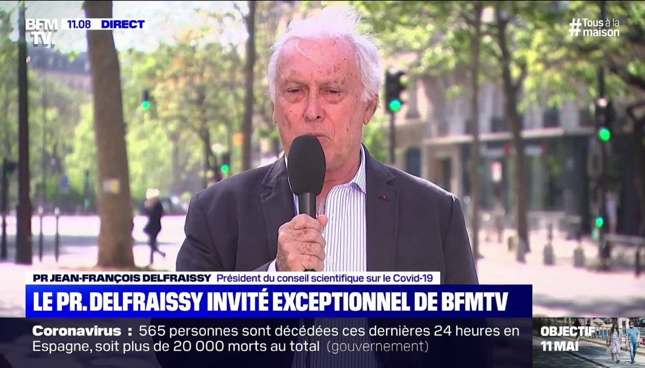 Après la crise du COVID-19, le Professeur Delfraissy ne devrait pas avoir la grippe : il est rhabillé pour l’hiver