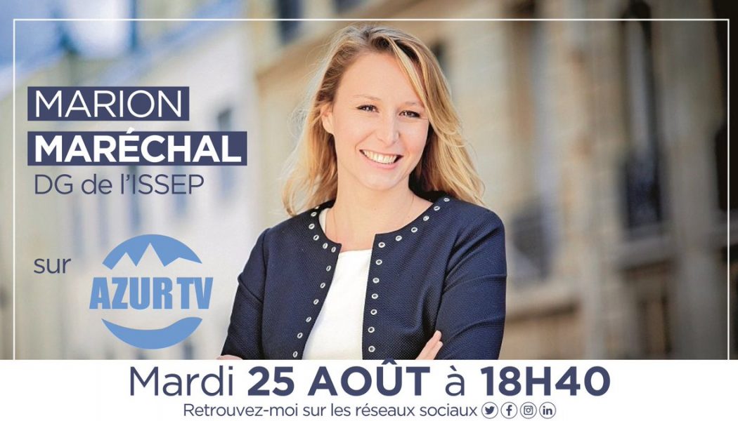 Marion Maréchal dénonce l’ensauvagement, conséquence de l’immigration, de la culture de l’excuse et de l’effondrement de la chaîne pénale