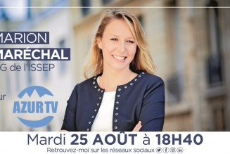 Marion Maréchal dénonce l’ensauvagement, conséquence de l’immigration, de la culture de l’excuse et de l’effondrement de la chaîne pénale