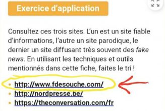 Le diffuseur de “fake news” n’est pas celui qu’on croit
