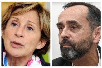 Robert Ménard discute avec Brigitte Barèges, maire LR de Montauban, en vue des régionales