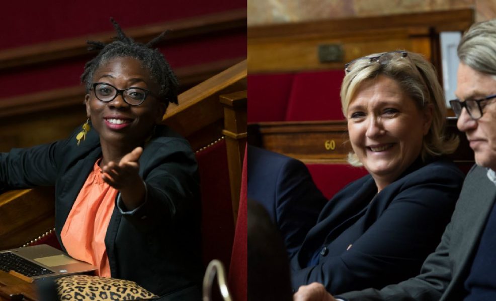 Marine Le Pen trouve normal que Danièle Obono porte plainte contre Valeurs Actuelles