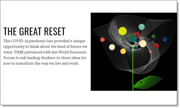 Le puzzle du Great Reset s’installe pour dissimuler l’effondrement du système