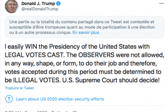 Fraudes électorales aux Etats-Unis