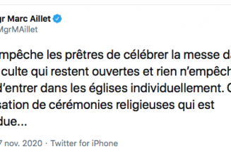 Les églises sont ouvertes