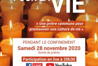 Le 28 novembre, ce sont les veillées pour la vie naissante