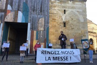 Manifestations pour la messe