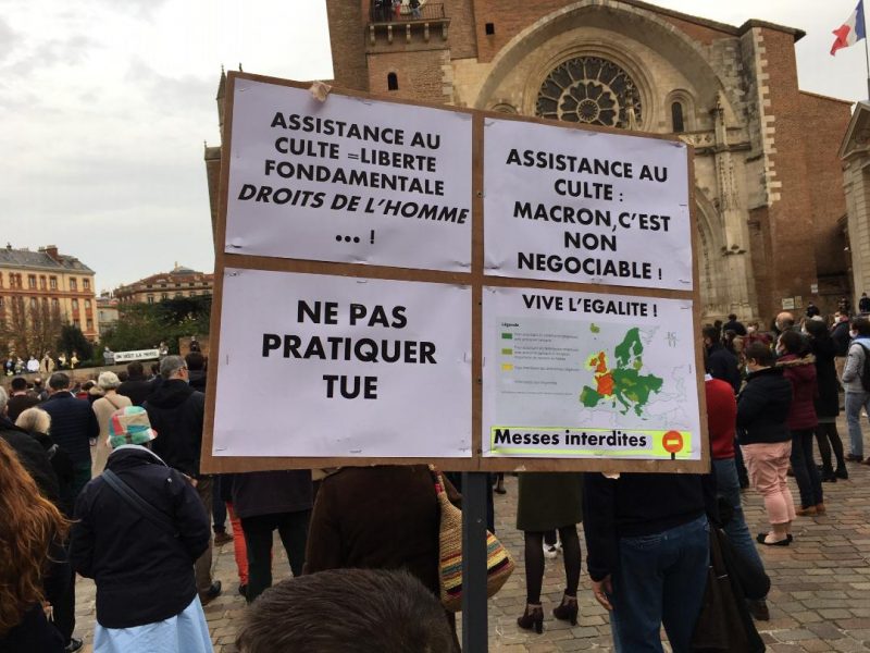 Plus de 60 rassemblements pour la messe