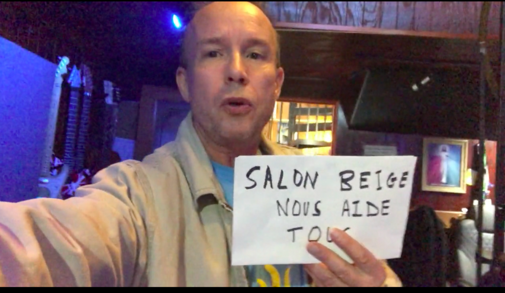 Daniel Rabourdin soutient le Salon beige