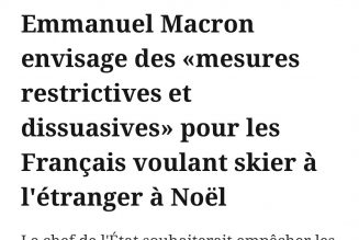 Macron va (enfin) rétablir le contrôle aux frontières…