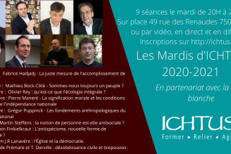 Offrez le parcours “Les Mardis d’Ichtus”