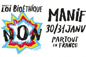 Une cinquantaine de manifestations contre le projet de loi ni bio ni éthique