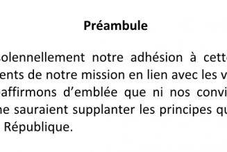 Les catholiques pourraient-ils signer une charte comme celle “des principes pour l’Islam de France”