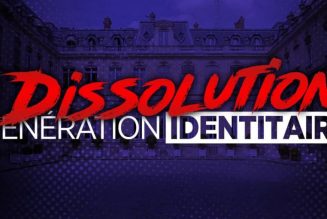 Le gouvernement lance la procédure de dissolution de Génération Identitaire
