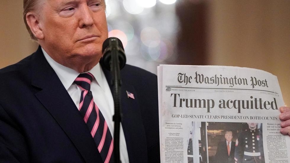 Acquitté, Donald Trump déclare : « Notre mouvement ne fait que commencer »