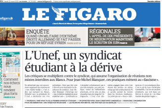 L’UNEF c’est 60 ans de dérives