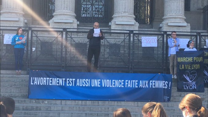 Marche pour la vie à Lyon