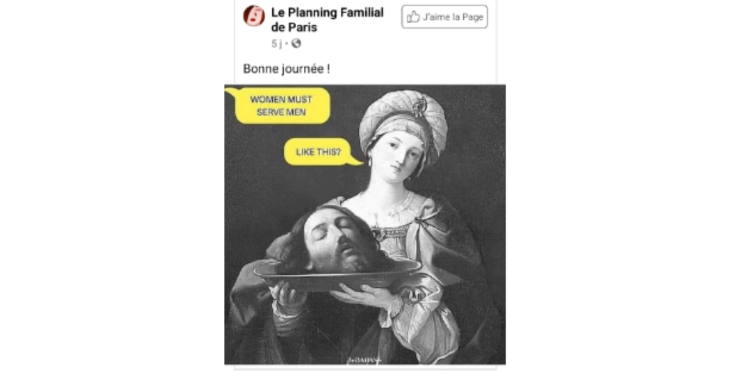 Quand le planning “familial” verse dans le féminisme violent et haineux
