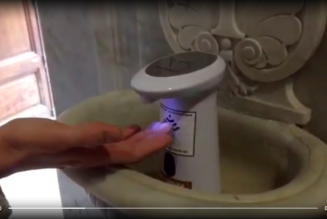 Remettre les bénitiers en service à l’entrée des églises